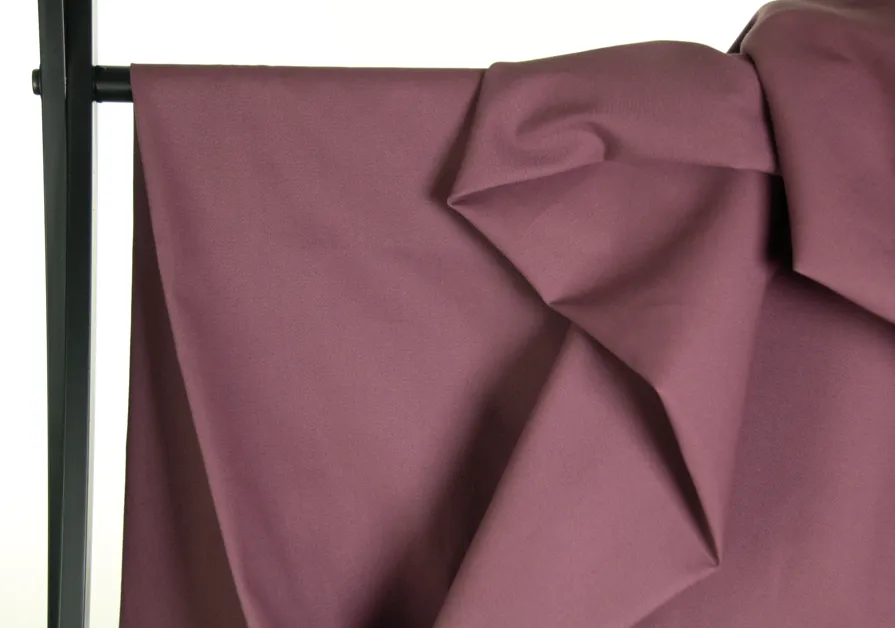 Katoen 'warm purple'     - Atelier Jupe -